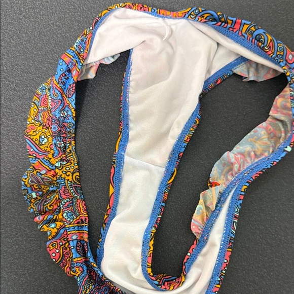 Colorful Paisley Bikini Bottom - Picture 2 of 2